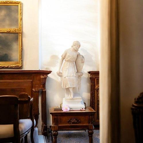 Guglielmo Pugi (1850-1915) (attribuita) - Statue, Giovane, Antiek en Kunst, Antiek | Keramiek en Aardewerk