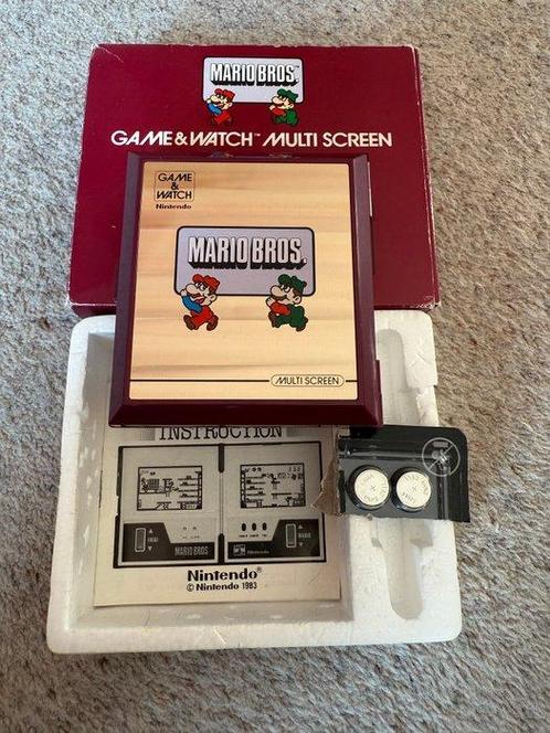 Nintendo - Game & Watch - Multi Screen - Mario Bros (MW-56), Games en Spelcomputers, Spelcomputers | Overige Accessoires