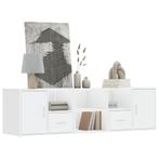 vidaXL Armoire dangle blanc 160x40x45 cm bois, Maison & Meubles, Armoires | Autre, Verzenden, Neuf