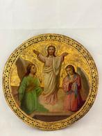 Icoon - Opstanding van Christus - Hout, Antiek en Kunst