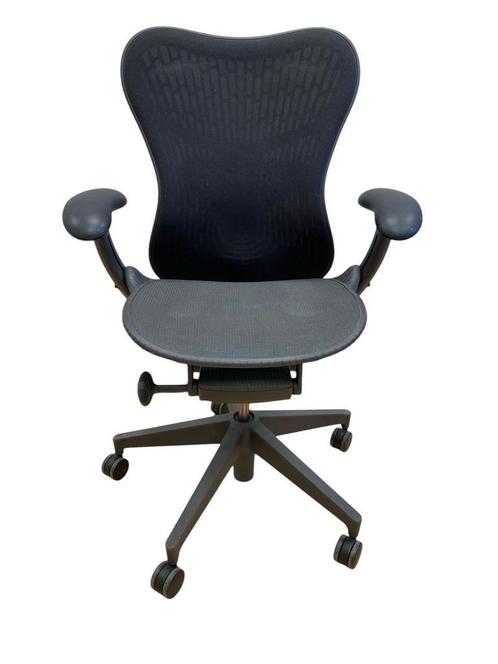 Herman Miller Mirra 2, Bureaustoel Zwart, Huis en Inrichting, Bureaustoelen, Bureaustoel, Zwart, Zo goed als nieuw, Ergonomisch