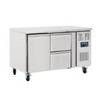 Polar U-serie koelwerkbank 1 deur en 2 laden 282L, Verzenden, Nieuw in verpakking, Koelen en Vriezen