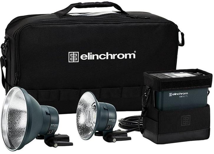 Elinchrom ELB 500 TTL Dual To Go set, Audio, Tv en Foto, Fotografie | Fotostudio en Toebehoren, Zo goed als nieuw, Ophalen of Verzenden