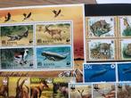 Monde - Flore et faune MNH en livret de stock, Gestempeld