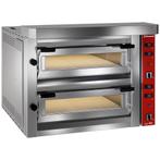 Pizzaoven | Elektrisch | 4+4x Ø35cm | 400°C | 14.4kW, Verzenden