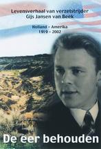 De eer behouden 9789076958613 G. Jansen van Beek, Verzenden, Gelezen, G. Jansen van Beek