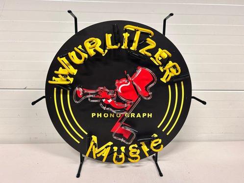 Wurlitzer - Enseigne lumineuse au néon - Métal, Verre, Antiek en Kunst, Antiek | Wandborden en Tegels
