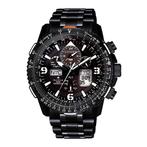 Citizen - SKYHAWK Black Steel - Nuovo - Radio Controllato 5, Nieuw