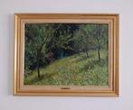 Eduard Stella (1884-1955) - Verger en bord de forêt