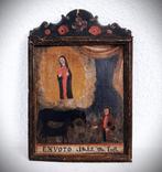 Votiefgeschenk - Hout - 1800-1850 - Ex Voto Maagd Maria,