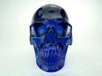 Skull Blue Museum Quality Gesneden schedel - skull blue