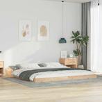 vidaXL Bedframe Bruin 200 x 220 cm Massief grenenhout, Huis en Inrichting, Slaapkamer | Bedden, Verzenden, Nieuw