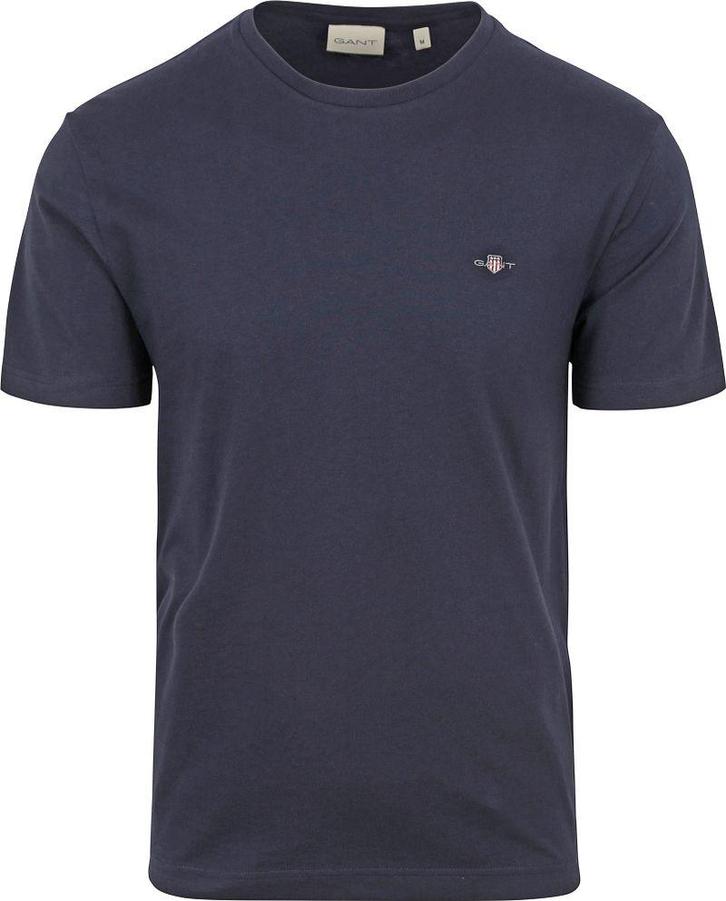 Gant T-shirt Shield Logo Navy maat Maat 52/54 (L) Heren, Vêtements | Hommes, T-shirts, Envoi