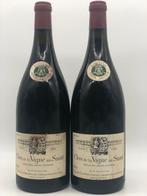 2 x 1,5ltr Clos de la Vigne au Saint Corton Louis Latour..., Ophalen of Verzenden, Rode wijn