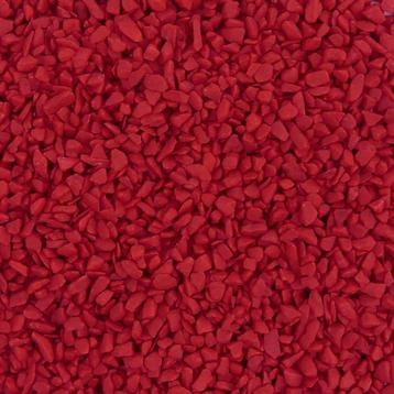 Gekleurde Steentjes 4-6mm - Granulaat - ROOD - Bodembedek...