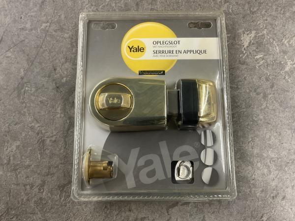 Veiling - 5x Yale - Rim Lock - oplegslot messing, Doe-het-zelf en Bouw, Deuren en Vliegenramen