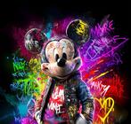 Off Axis - Neon Rebellion - Œuvre unique 1/1 - XL, Antiek en Kunst