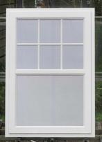 pvc raam , chassis , venster , kozijn 90 x 130 wit, Nieuw, Kunststof, Raamkozijn, Ophalen of Verzenden