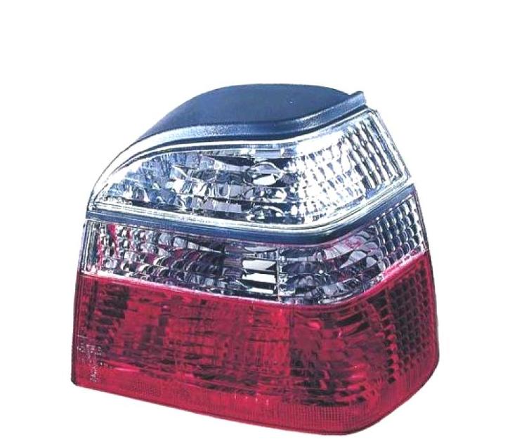 FEUX ARRIÈRE VOLKSWAGEN VW GOLF 3 91-97 ROUGE CHROME, Auto-onderdelen, Verlichting, Verzenden