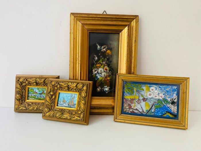 Lijst (4) - Verguld hout, Antiek en Kunst, Curiosa en Brocante