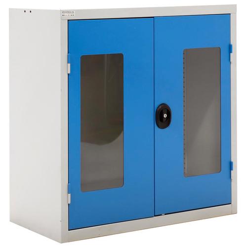 Gebruikte Materiaalkasten 2 deuren (cilindersluiting), Huis en Inrichting, Kasten | Lockerkasten, Gebruikt, Ophalen of Verzenden