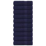 vidaXL Badhanddoeken 10 st FROGN 100x150 cm 100% katoen, Huis en Inrichting, Badkamer | Badtextiel en Accessoires, Verzenden, Nieuw