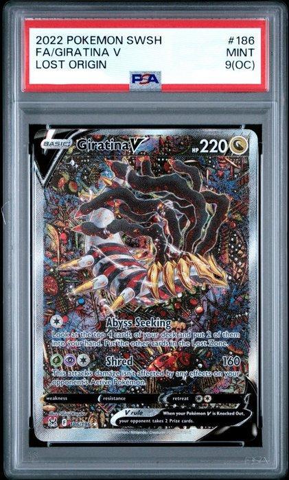 Pokémon - 1 Graded card - Giratina 186 Full art, Foil - PSA, Hobby en Vrije tijd, Verzamelkaartspellen | Pokémon