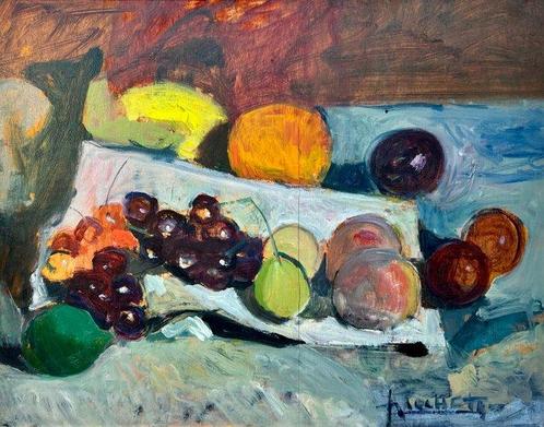 Luciano Ricchetti (1897–1977) - Natura morta, Antiek en Kunst, Kunst | Schilderijen | Klassiek