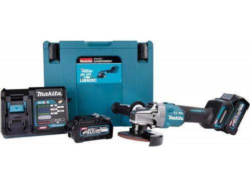 Makita GA005GZ01 - 40V Accu Haakse Slijper 125 mm -, Huis en Inrichting, Woonaccessoires | Overige, Zo goed als nieuw, Verzenden