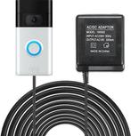 Stekker adapter video deurbel voeding Ring + Eken + Eufy 5M, Verzenden, Nieuw