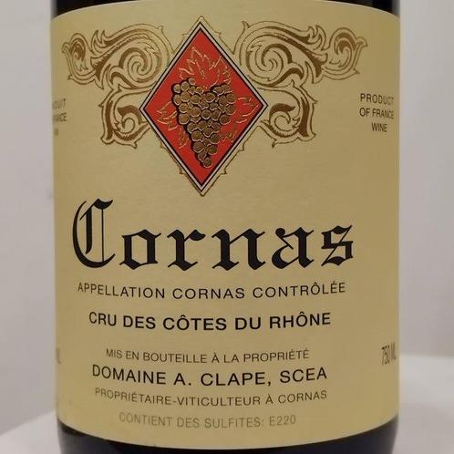 2018 Auguste Clape - Cornas, Rhône - 2 Bouteilles (0,75 L), Verzamelen, Wijnen