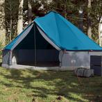 vidaXL Tipitent 6-persoons waterdicht blauw, Verzenden, Nieuw