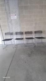 Sintesi - Jodi - Bureaustoel - Verchroomd - 4 stoelen, Antiek en Kunst