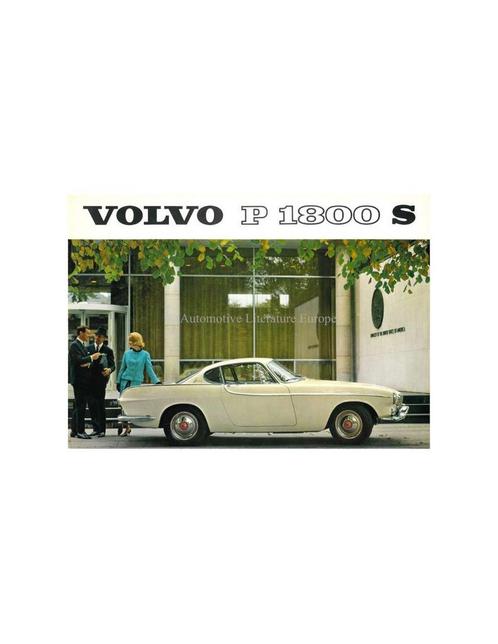 1963 VOLVO P 1800 S BROCHURE ENGELS, Livres, Autos | Brochures & Magazines