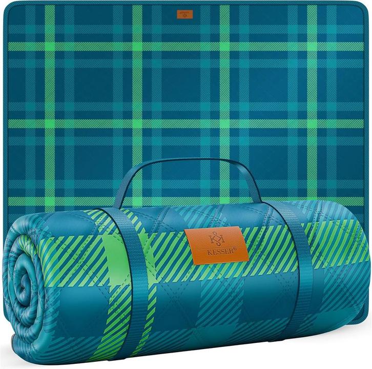 KESSER® Picknickkleed - Waterdicht - 200x200 cm - Wasbaar -, Huis en Inrichting, Woonaccessoires | Overige, Verzenden