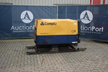 Veiling: Compressor Compair C50 Diesel 2009 beschikbaar voor biedingen