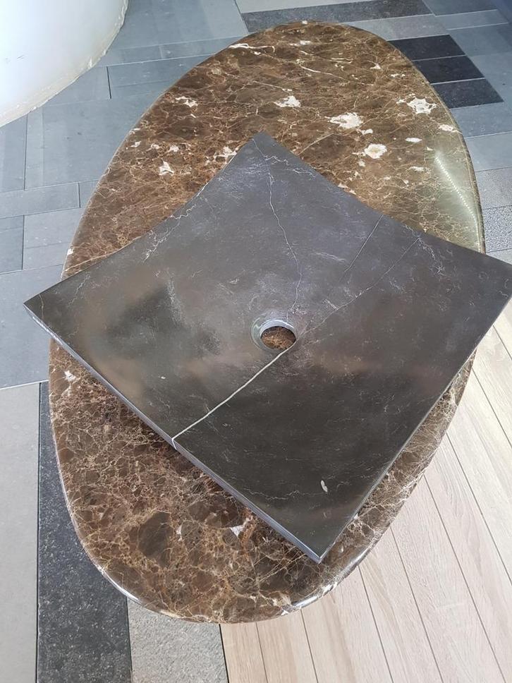 Evier massif marbre 45x45x12 cm liquidation stock, Doe-het-zelf en Bouw, Sanitair, Ophalen