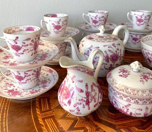Meersen - Service à boisson (16) - Porcelaine - Servies, Antiek en Kunst, Antiek | Glaswerk en Kristal
