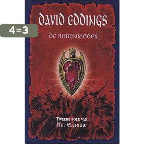 de robijnridder 9789089681690 David Eddings, Boeken, Fantasy, Gelezen, Verzenden