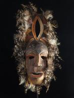 Mask - Afrika - Afrikaanse ritueel masker (Zonder, Antiek en Kunst, Kunst | Niet-Westerse kunst