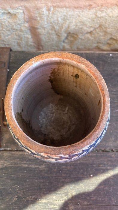 Apothekerspot - Keramiek - albarello apotheek, Antiek en Kunst, Antiek | Glaswerk en Kristal