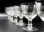 Attributed to Baccarat - Drinkset (6) - Wijn glazen - Oude
