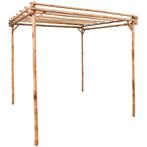 Bamboe Pergola 170x170x220 | Tweede Kansje | 40% Korting, 150 tot 300 cm, Verzenden, Nieuw, Minder dan 250 cm