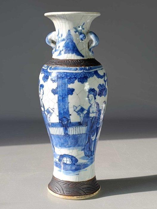 Vaas - Porselein - China - Qing Dynastie (1644-1911), Antiek en Kunst, Antiek | Overige Antiek