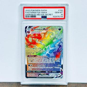 Pokémon Graded card - Eternatus Vmax FA - Darkness Ablaze