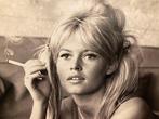 Gamma Agency - Brigitte Bardot sur le tournage du film Vie, Antiek en Kunst, Kunst | Schilderijen | Modern