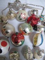 Kerstballen (47) - Antieke en vintage glazen kerstballen,, Diversen, Nieuw