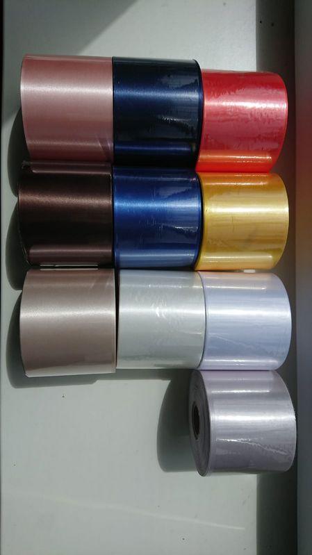 Geel Lint 45 mm met zwarte opdruk 50 cm. Bedrukt Lint 45mm, Huis en Inrichting, Woonaccessoires | Kunstplanten en Kunstbloemen