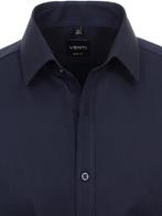 Venti Overhemd Blauw Body Fit Kent Kraag 001420-116, Verzenden