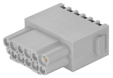 Harting Han DD Verrouillage Rapide 12-Contact Femelle Module, Doe-het-zelf en Bouw, Elektriciteit en Kabels, Verzenden
